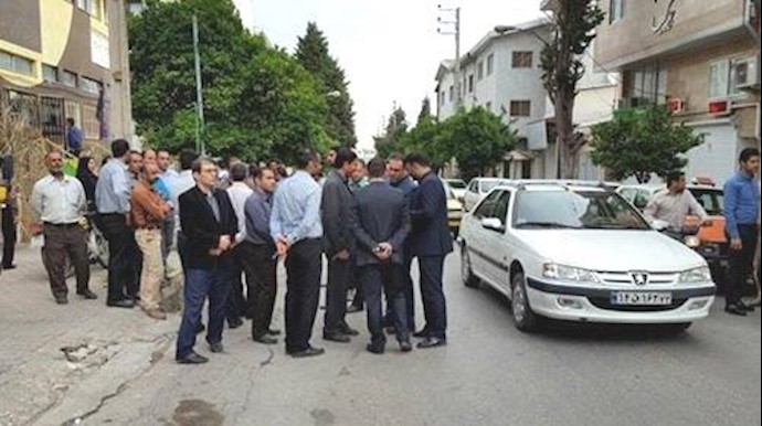 ايران.. تجمع احتجاجي لعمال شرکة النفط في بهشهر