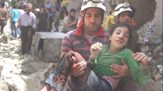 حلب.. إصابة طفلين في المدينة و7 في الريف بقصف جوي ومدفعي