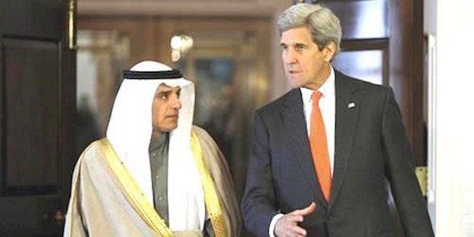 وزير الخارجية السعودي يبحث مع نظيره الأميرکي المستجدات علی الساحة السورية