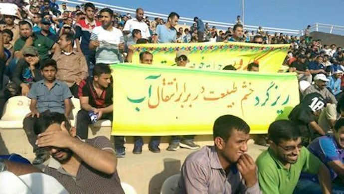 احتجاجات أهالي أهواز علی تغيير مسار نهر کارون وبناء سد «بهشت آباد»