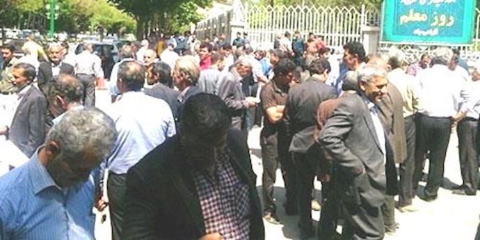 تجمع احتجاجي لأصحاب المواشي في اصفهان