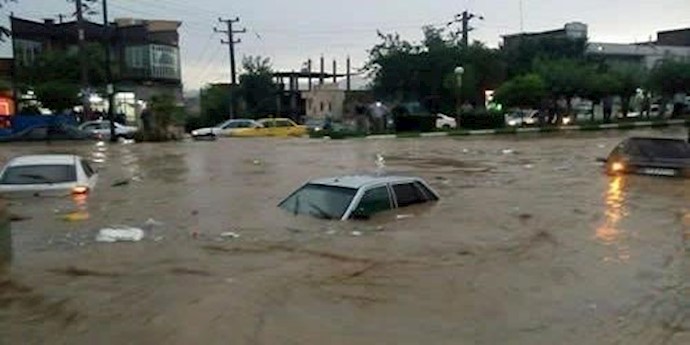 إيران .. خسائر السيول في انديمشک