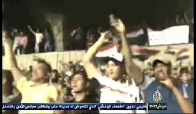 تقرير قناة الجزيرة عن «هتافات جماهيرية لمتظاهرين عراقيين ضد إيران وقاسم سليماني» الأول من مايو 2016