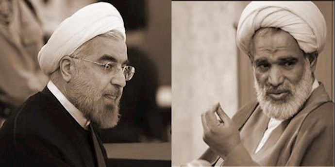 ايران.. استمرارا للمشاحنات بين عصابات النظام، عضو في مجلس الخبراء يشن هجوما علی الملا روحاني
