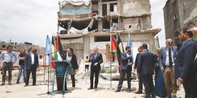 وزير الخارجية البلجيکي يعلن اعتزام بلاده استضافة مؤتمر لدعم غزة