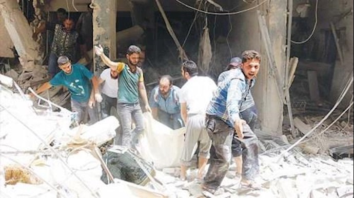 قصف «جنوني» للنظام علی حلب يوقع عشرات القتلی والمعارضة تشنّ هجوما علی قوات الحکومة في خان طومان