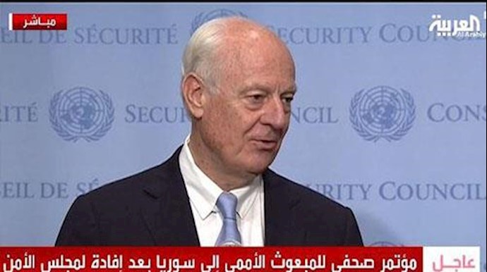 دي ميستورا: الانتقال السياسي بسوريا سيجفف منابع الإرهاب