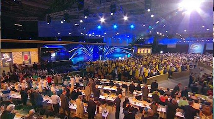 مؤتمر حاشد للمعارضة الإيرانية في باريس حضره ممثلون لدول عربية وغربية