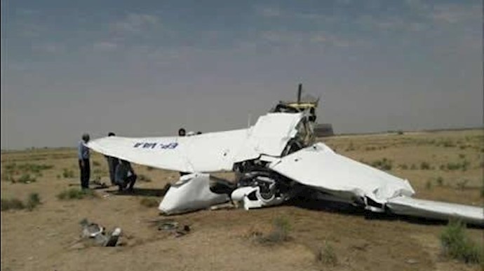إيران .. تحطم طائرة تدريبية للنظام الإيراني