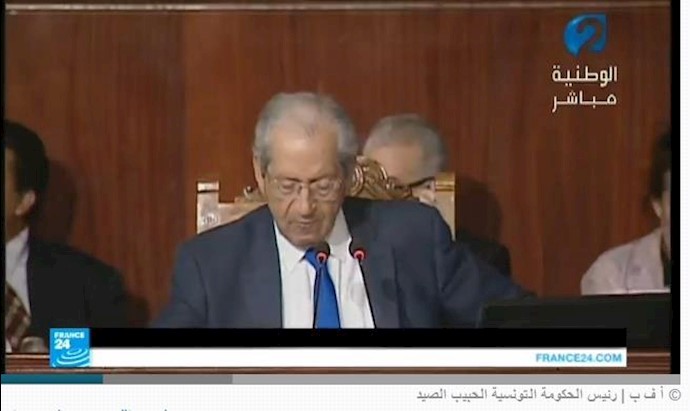 البرلمان التونسي يسحب الثقة من حکومة الحبيب الصيد