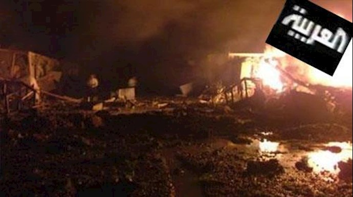 العربية: قصف علی معسکر ليبيرتي قرب مطار بغداد