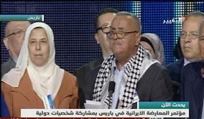 کلمة السيد محمد اللحام نائب من البرلمان الفلسطيني في تجمع المقاومة الايرانية بباريس 9 يوليو2016