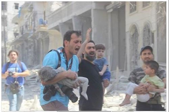 النظام السوري يقصف 4 مستشفيات في حلب +صور