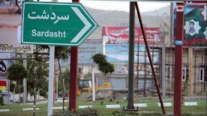 ایران ..القاء رمان صوتي إلی مقر قوی الأمن الداخلي في مدينة سردشت