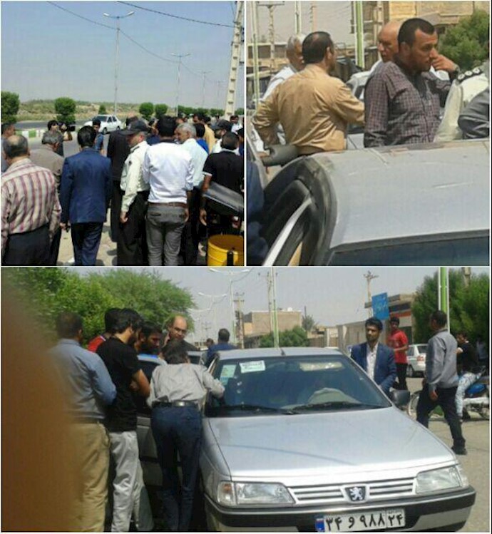 احتجاج واضراب في کل من ياسوج وشهر حر وبروجن
