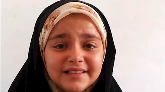 فيديو مؤثر لطفلة أعدمت إيران والدها