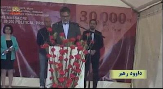 تظاهرات في السويد.. دعوة الی محاکمة قادة نظام الملالي والمسؤولين عن مجزرة 1988