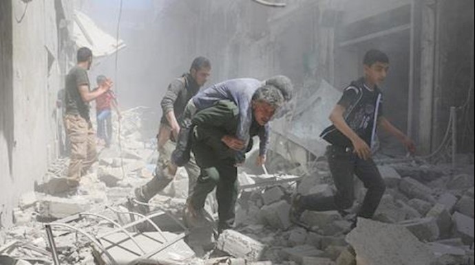 مقتل 4 عاملين في هيئة إسعاف إثر غارة بريف حلب