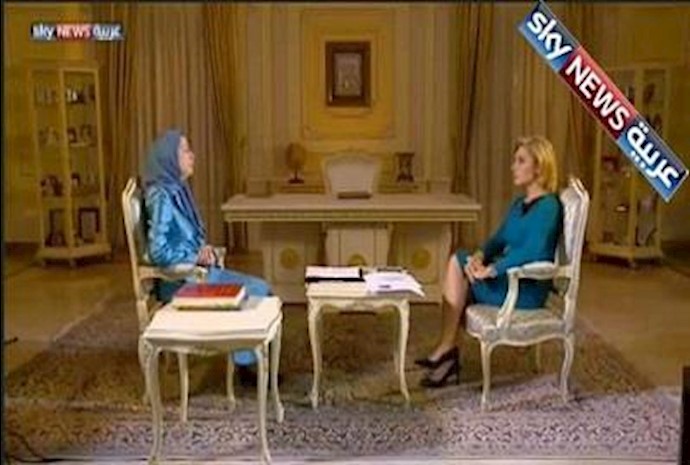 لقاء خاص مع زعيمة المعارضة الإيرانية مريم رجوي