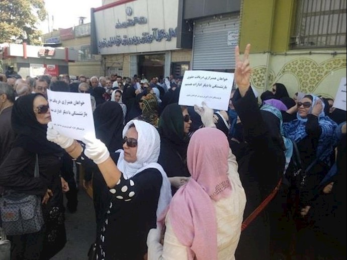 تقرير من تربوي متقاعد عن تجمع المعلمين المتقاعدين في عموم ايران