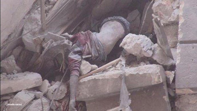 حلب: مجزرة في فرن خبز في المعادي+صور