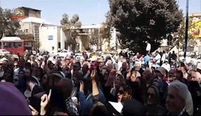 تجمع احتجاجي المعلمين المتقاعدين في عموم ايران – 27 سبتمبر2016