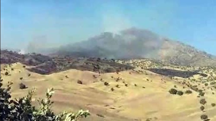ايران.. النظام الايراني يقصف کردستان العراق بالمدفعية