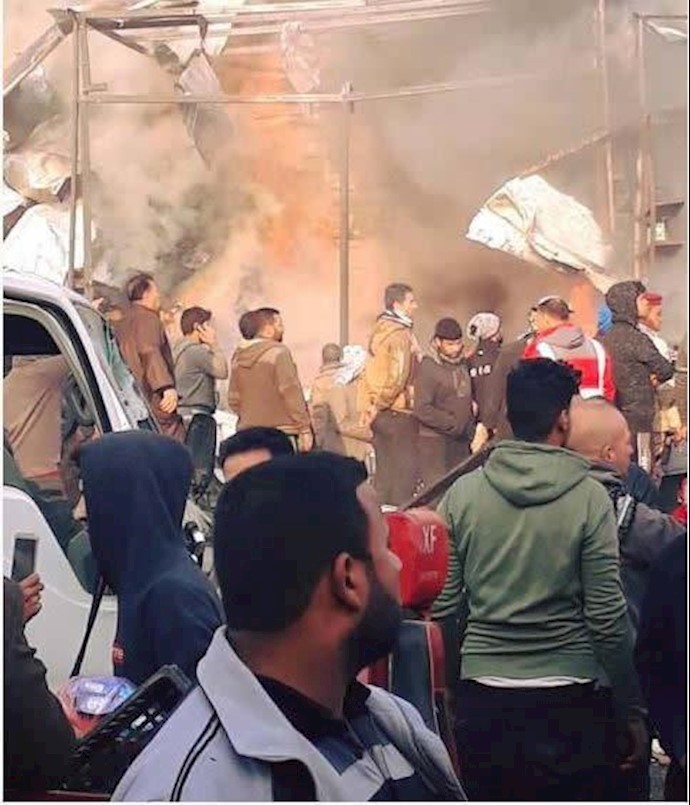 11 قتيلاً بتفجير انتحاري في بغداد