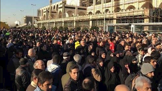 ايران.. تشييع جثامين ضحايا کارثة بلاسکو