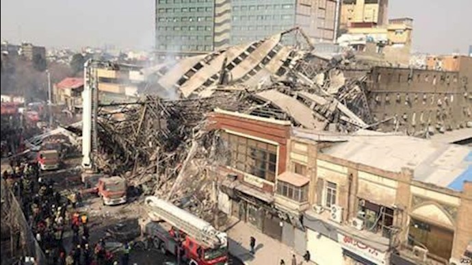 تدمير 600 وحدة مهنية في مبنی«بلاسکو»