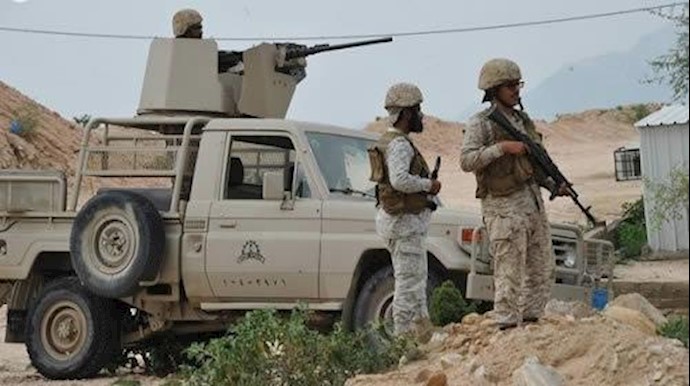 القوات السعودية تدمر عربة للانقلابيين قرب قطاع الحرث