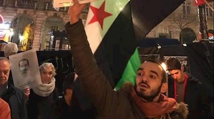 مظاهرات سورية في أوروبا للمطالبة برحيل الأسد وسحب المليشيات الإيرانية