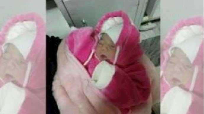 ايران.. العثور علی طفلة حديثة الولادة بعمر يوم واحد بين القمامة