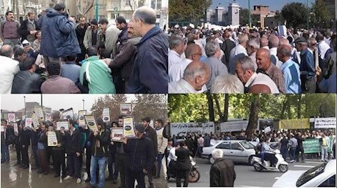 إيران..تجمعات احتجاجية في کل من مدن جرجان وهنديجان وجاجرم