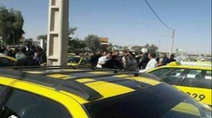 إضراب العمال في دائرة العمران في بلدية عبادان