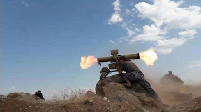 الجيش الحر يتصدی لميليشيات النظام في بيت جن علی الحدود مع الجولان