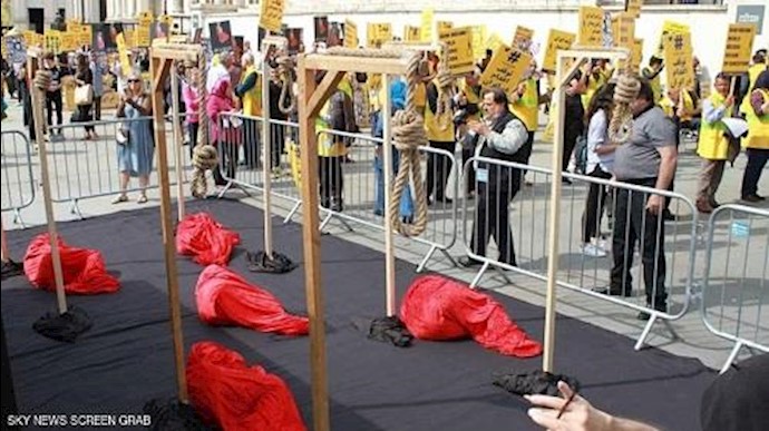 سکاي نيوز: مظاهرة لـ«مجاهدي خلق» الإيرانية في لندن