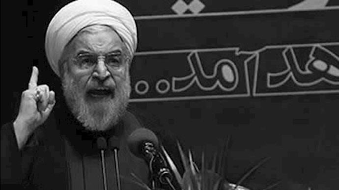 روحاني يخاطب الجناح المنافس له: لا تظنوا أن المساس بجزء من الحکم، فيتعزز الجزء الآخر، لا.. بل ينهار کل الحکم