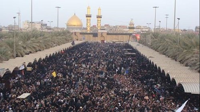 احياء ذکری يوم عاشوراء في کربلاء