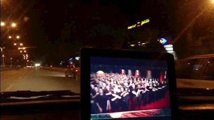 بث صور للطميات مجاهدي خلق في شوارع «دورود» بمحافظة لرستان + فيديو