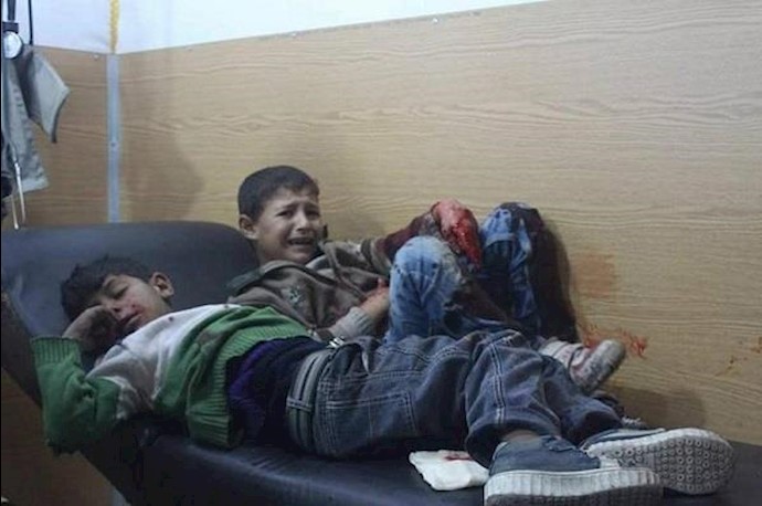 الموت جوعاً أو قصفاً.. النظام يرتکب مجزرة بحق أطفال الغوطة