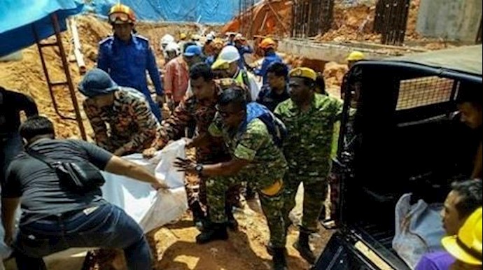 11 قتيلا في انزلاق للتربة في جزيرة بينانغ الماليزية