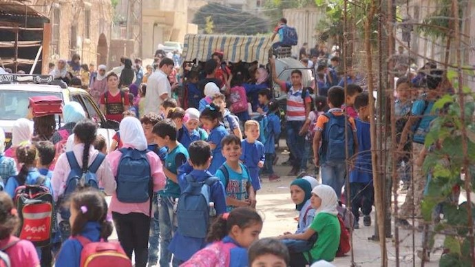 التعليم في جنوب دمشق.. تعقيدات وتحديات وظروف صعبة