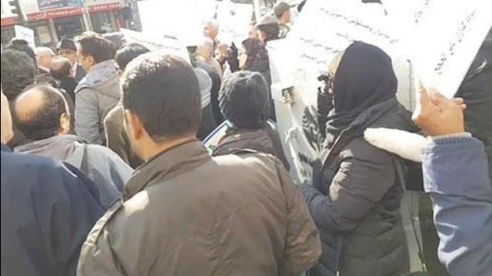 تجمعات احتجاجية في 7 مدن إيران