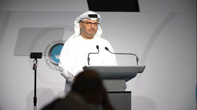 قرقاش: الإمارات لن تقف مکتوفة الأيدي تجاه تهديدات إيران للمنطقة