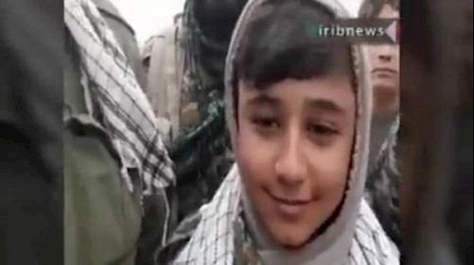 النظام الايراني يستخدم الاطفال للقتال في سوريا+ فيدئو