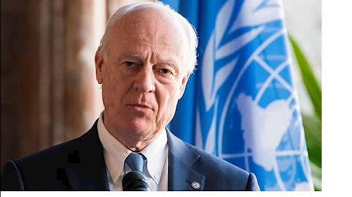 دي ميستورا يلتقي وفدي الحکومة والمعارضة في جنيف الخميس