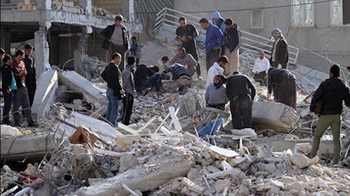 خسائرالزلزال في محافظة کرمانشاه، دمار7مدن وأکثر من 77.5% من القری+ صور