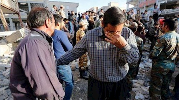 دمار 90% من المنازل لـ 4مدن بمحافظة کرمانشاه في وقوع الزلزال بقوة 7.3 علی مقياس ريختر