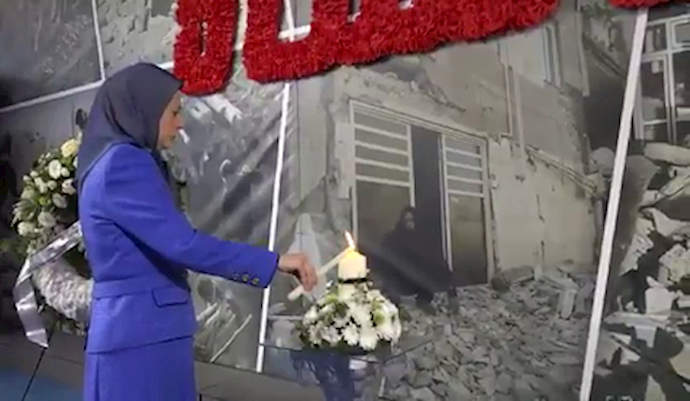 مریم رجوی - نتضامن مع المواطنين المنکوبين بالزلزال غربي إيران - 21نوفمبر2017